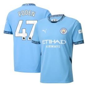 Camiseta de fútbol Manchester City Foden 47 1ª equipación 2024-25
